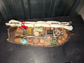 Barco Playmobil con Accesorios
