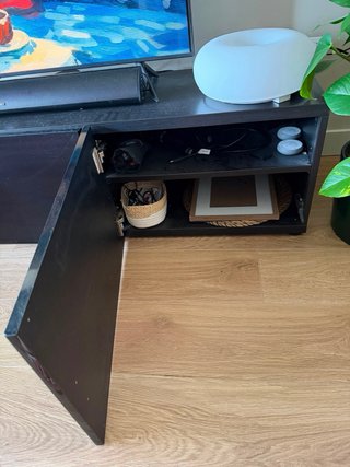 Mueble TV Ikea Negro