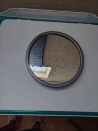 Espejo de pie de mesa y de pared ventosa aumento