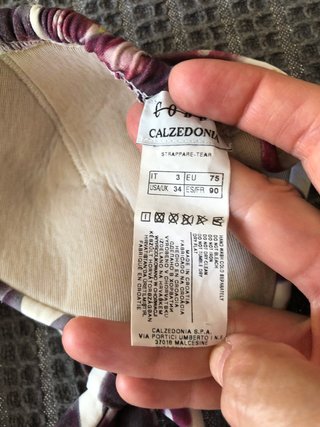 Bikini Calzedonia Talla M Estampado Cerezas