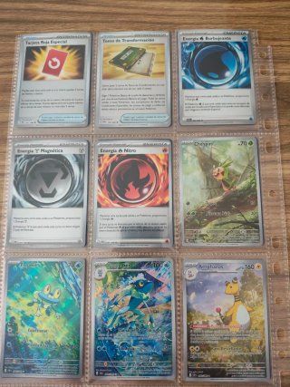 Colección Cartas Pokémon Caos Creciente