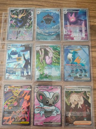 Colección Cartas Pokémon Caos Creciente