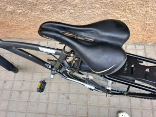 Bicicleta Paseo 28" Btwin Negra