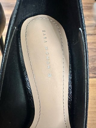 Zapatos de tacón Zara negros 38