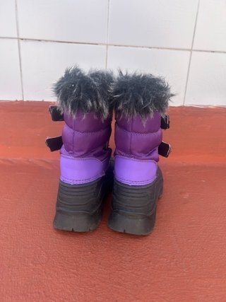 Botas de nieve niña Talla 33 Morado