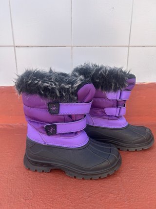 Botas de nieve niña Talla 33 Morado
