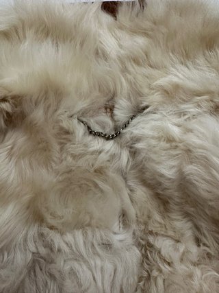 Vintage Montone Uomo Vera Pelle Scamosciata