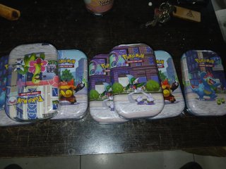 Latas Pokémon 7 OFERTONNN Trading Card Game