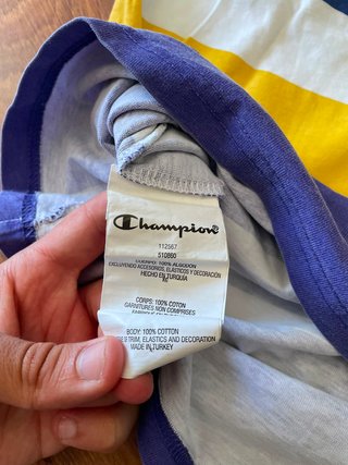 Champion T-Shirt Vintage Colorblock Multicolor