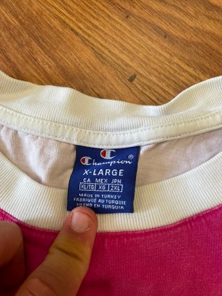 Champion T-Shirt Vintage Colorblock Multicolor