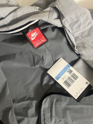 Giacca Nike Tech Fleece Grigia Taglia M