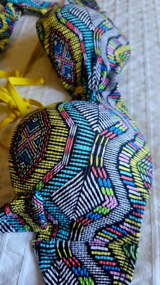 Bikini estampado multicolor