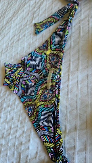 Bikini estampado multicolor