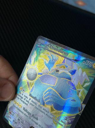 Carta Pokémon Thundurus EX 98/108