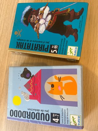 Juegos de mesa Djeco: Piratatak y Oudordodo