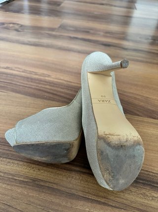 Zapatos de fiesta/novia Zara