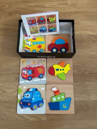 Pack Juguetes de madera para niños