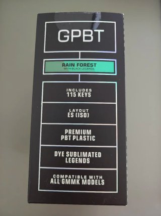 Teclas Glorious GPBT Rain Forest