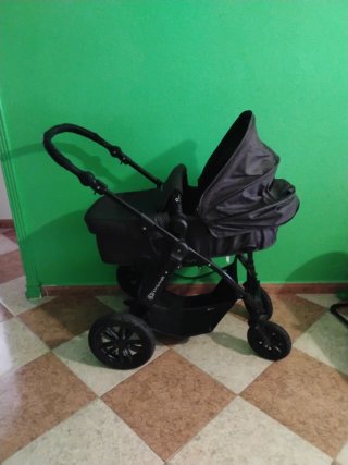 Carrito bebé Kinderkraft negro