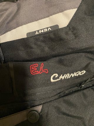 Chaqueta Moto Niño Negra y Gris