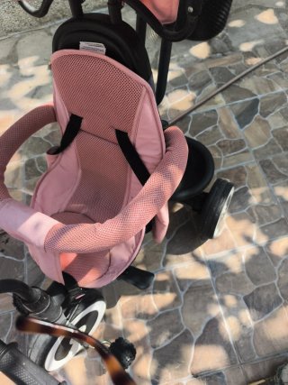 Triciclo evolutivo rosa
