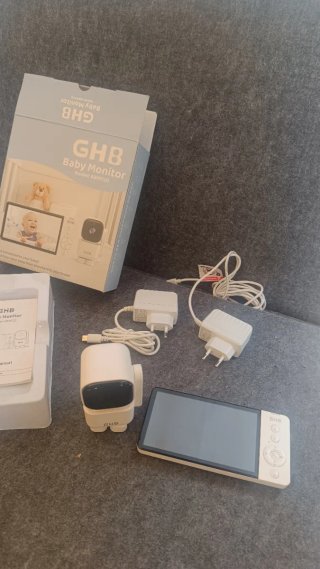 GHB Cámara Bebé 5 720P HD IPS Rotación