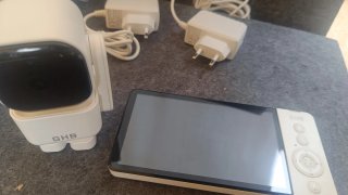 GHB Cámara Bebé 5 720P HD IPS Rotación