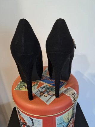 Merceditas tacón negro Talla 36