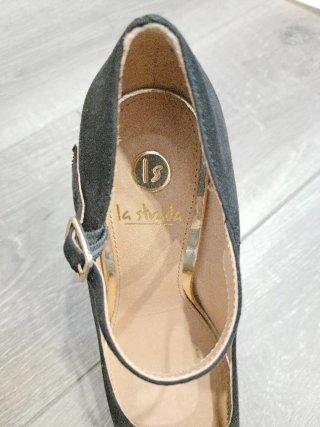 Merceditas tacón negro Talla 36
