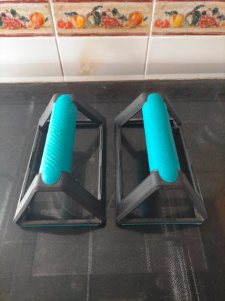 Kit Gimnasio Casa: Rueda, Flexiones, Agarre