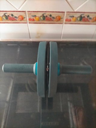 Kit Gimnasio Casa: Rueda, Flexiones, Agarre
