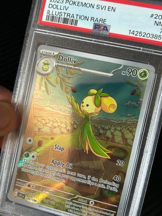 Carta Pokemon Dolliv 200/198 PSA 7