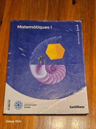 Matemàtiques I 1 Batxillerat : Projecte constru...