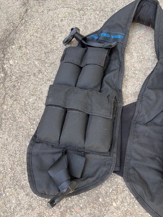Chaleco lastre deporte 10kg