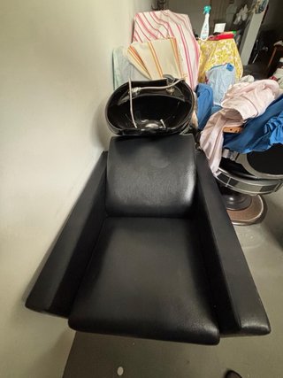 Sillas de barbero y tocador