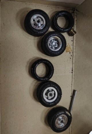 SCALEXTRIC Llantas y ruedas para coche a escala