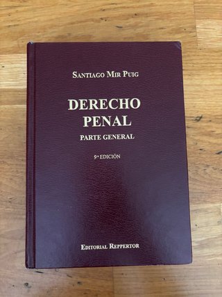 Manual de Derecho Penal Parte General