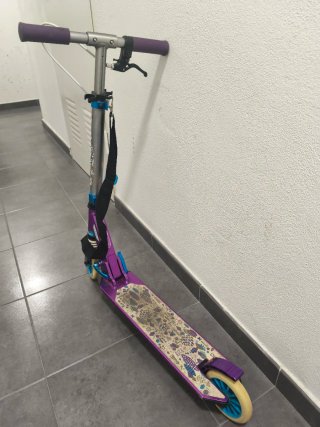 Patinete Oxelo Plegable Morado