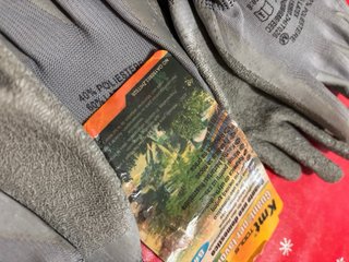 Guantes de trabajo látex Talla M