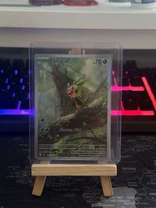 Carta Pokémon Chespin Básico