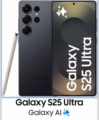 Samsung Galaxy S25 Ultra 1TB Negro IA
