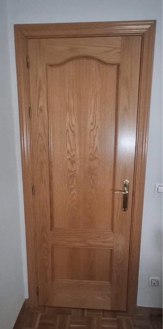Puertas de roble macizo