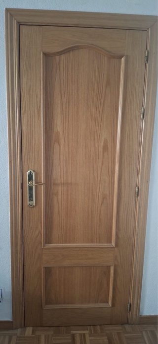 Puertas de roble macizo