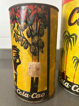 3 Botes Cola Cao Antiguos