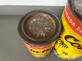 3 Botes Cola Cao Antiguos