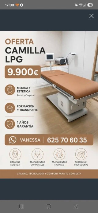 Camilla LPG Integral Facial y Corporal  Medico y E