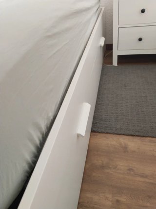 Estructura de cama con cajones (BRIMNES)