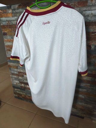 Camiseta España Adidas Blanca