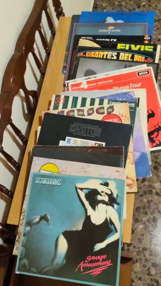 Lote 120+ Vinilos Clásica, Rock y Pop