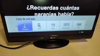 Televisión LG 22" FULL HD